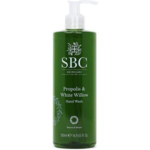 SBC Skincare Propolis & White Willow Hand Wash, Luxurious and Nourishing Hand Wash for Dry or Sensitive Skin, Vegan Friendly (500ml) SBC Skincare Propolis & White Willow Hand Wash, Luxurious and Nourishing Hand Wash for Dry or Sensitive Skin, Vegan Friendly (500ml)