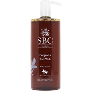 SBC Skincare Propolis Body Wash 1000ml, Soothing Propolis Shower Gel For Sensitive Skin, Bath And Shower Body Wash For Men And Women SBC Skincare Propolis Body Wash 1000ml, Soothing Propolis Shower Gel For Sensitive Skin, Bath And Shower Body Wash For Men And Women
