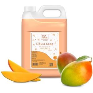 IDEA HOME FRAGANTE Hand Soap Liquid 5L Soap Canister for All Skin Types Good Foaming Cream Soap Rich in Vitamins A, E, F and Minerals Mango IDEA HOME FRAGANTE Hand Soap Liquid 5L Soap Canister for All Skin Types Good Foaming Cream Soap Rich in Vitamins A, E, F and Minerals Mango