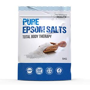 The Intelligent Health Epsom Bath Salts 100% Pure Epsom Salts, Our Magnesium Sulphate are Premium for Men and Women, and Bath Salts for Muscle Soak Epsom Salts 5kg The Intelligent Health Epsom Bath Salts 100% Pure Epsom Salts, Our Magnesium Sulphate are Premium for Men and Women, and Bath Salts for Muscle Soak Epsom Salts 5kg