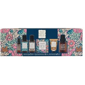 WILLIAM MORRIS AT HOME Body Wash and Bath Milk x2 50ml, Bath Salts 100g, Magnesium Body Cream 30ml, Pillow Mist 30ml, Pulse Point 10ml, Travel Size, Vegan and Cruelty Friendly, Beauty Gift For Her WILLIAM MORRIS AT HOME Body Wash and Bath Milk x2 50ml, Bath Salts 100g, Magnesium Body Cream 30ml, Pillow Mist 30ml, Pulse Point 10ml, Travel Size, Vegan and Cruelty Friendly, Beauty Gift For Her