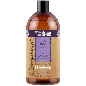 Little Soap Company Organic Pure Lavender Hand Soap Refill – 1L Concentrated Liquid Soap, Natural, Vegan, Cruelty-Free Hand Wash Little Soap Company Organic Pure Lavender Hand Soap Refill – 1L Concentrated Liquid Soap, Natural, Vegan, Cruelty-Free Hand Wash