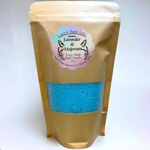 BWOW COSMETICS Natural Luxury Bath Salt for Sleep and Complete Relaxation Lavender & Marjoram Infused Deep Body/Foot Spa Soak Night Bath Routine Muscle Aches Pains Skincare Wellness Holistic Bath & Body 350g BWOW COSMETICS Natural Luxury Bath Salt for Sleep and Complete Relaxation Lavender & Marjoram Infused Deep Body/Foot Spa Soak Night Bath Routine Muscle Aches Pains Skincare Wellness Holistic Bath & Body 350g