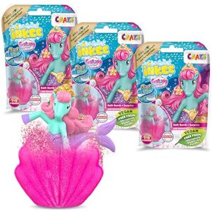 INKEE GALUPY Mermaid Bath Bombs – 3 Pack Kids Bath Bombs with Unicorn Toy Surprise and Cotton Candy Scent – Fun Bubble Bath Gift for Children Age 3 Plus and Christmas Stocking Fillers INKEE GALUPY Mermaid Bath Bombs – 3 Pack Kids Bath Bombs with Unicorn Toy Surprise and Cotton Candy Scent – Fun Bubble Bath Gift for Children Age 3 Plus and Christmas Stocking Fillers