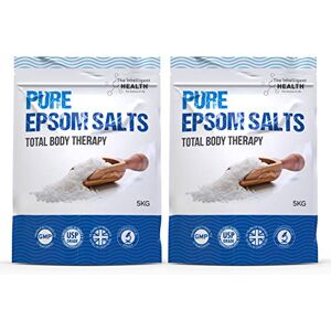 The Intelligent Health Pure Epsom Salts Magnesium Sulphate Bath Salt (5 kg (Pack of 2)) The Intelligent Health Pure Epsom Salts Magnesium Sulphate Bath Salt (5 kg (Pack of 2))