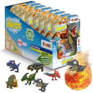 INKEE Surprise Dino Bath Bombs for Kids – 8 Pack Egg-Shaped Bath Bombs with Hidden Dinosaur Toys, Peach Iced Tea Scent – Fun Bubble Bath Gift Set for Children 3+ Years INKEE Surprise Dino Bath Bombs for Kids – 8 Pack Egg-Shaped Bath Bombs with Hidden Dinosaur Toys, Peach Iced Tea Scent – Fun Bubble Bath Gift Set for Children 3+ Years