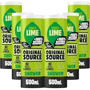 Original Source Lime Shower Gel, 100 Percent Natural Fragrance, Vegan, Cruelty Free, Paraben Free, Bulk Buy, Pack of 6 x 500 ml Original Source Lime Shower Gel, 100 Percent Natural Fragrance, Vegan, Cruelty Free, Paraben Free, Bulk Buy, Pack of 6 x 500 ml