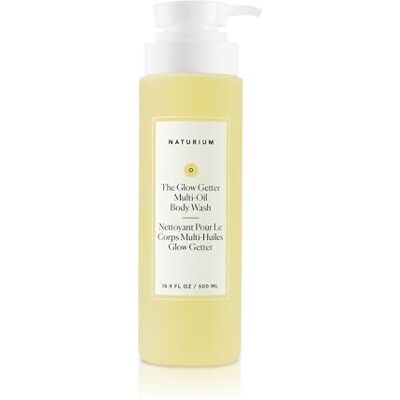 Naturium The Glow Getter Multi-Oil Hydrating Body Wash, 500 ml Gentle Cleanser with Squalane, Glycerin & Linoleic-Rich Oil Blend, All Skin Types, Vegan & Cruelty-Free Naturium The Glow Getter Multi-Oil Hydrating Body Wash, 500 ml Gentle Cleanser with Squalane, Glycerin & Linoleic-Rich Oil Blend, All Skin Types, Vegan & Cruelty-Free