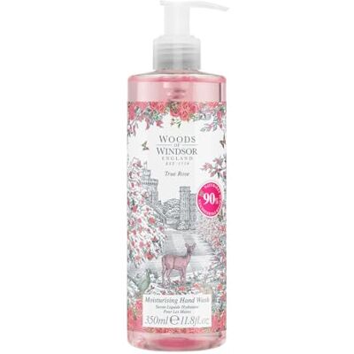 Woods of Windsor True rose liquid soap for hands (350ml) Woods of Windsor True rose liquid soap for hands (350ml)
