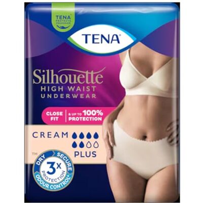 Tena Lady Pants Plus Large - 32 pants - Pack of 4 - Incontinence underwear Tena Lady Pants Plus Large - 32 pants - Pack of 4 - Incontinence underwear