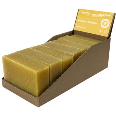 Friendly Soap - Naked and Natural Tea Tree - 7 x 95g - soap Friendly Soap - Naked and Natural Tea Tree - 7 x 95g - soap