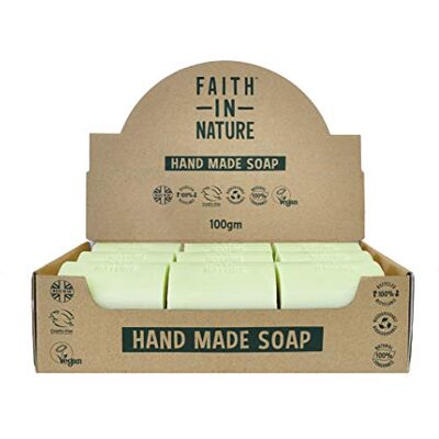 Faith in Nature - Aloe Vera Hand Soap Bar - Vegan - Soap Faith in Nature - Aloe Vera Hand Soap Bar - Vegan - Soap