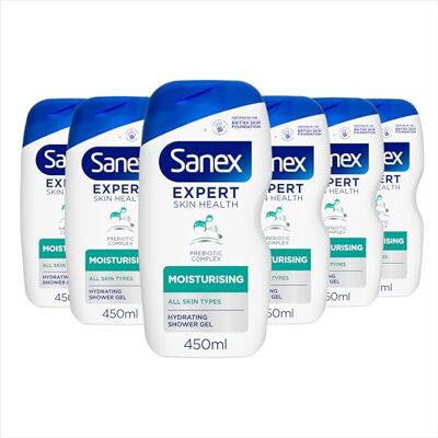 Sanex - BiomeProtect - 450ml - 6x - Shower Gel Sanex - BiomeProtect - 450ml - 6x - Shower Gel