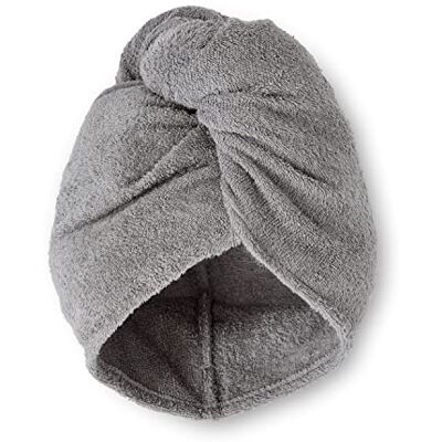 Catherine Lansfield Turbie Head Towel Grey - Towel Catherine Lansfield Turbie Head Towel Grey - Towel