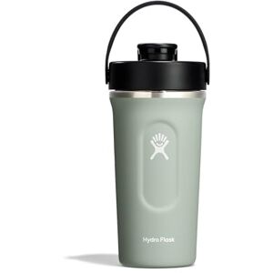 Hydro Flask Insulated Shaker Bottle 709 ml (24 oz) for Protein Shakes and Supplements Leakproof Chug Spout BPA-Free Agave, Moonshadow Hydro Flask Insulated Shaker Bottle 709 ml (24 oz) for Protein Shakes and Supplements Leakproof Chug Spout BPA-Free Agave, Moonshadow