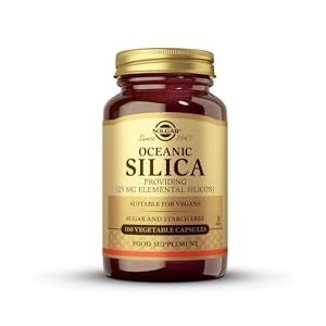 Solgar Oceanic Silica 25 mg Vegetable Capsules Pack of 50 Solgar Oceanic Silica 25 mg Vegetable Capsules Pack of 50