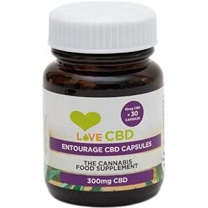 LOVE CBD Entourage CBD Capsules 300mg Broad Spectrum Vegan Friendly 30 Capsules UK Made LOVE CBD Entourage CBD Capsules 300mg Broad Spectrum Vegan Friendly 30 Capsules UK Made