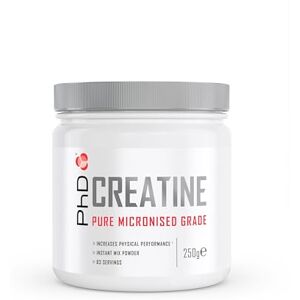 PhD Creatine Powder - Micronized, Pure, Vegan - Dietary Supplement PhD Creatine Powder - Micronized, Pure, Vegan - Dietary Supplement