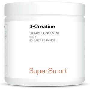 SUPERSMART 3-Creatine 3 Forms of Creatine (Monohydrate, Phosphate, Pyruvate) Supports Muscle Mass and Strength Growth Reduces Recovery Time Powder Vegan SUPERSMART 3-Creatine 3 Forms of Creatine (Monohydrate, Phosphate, Pyruvate) Supports Muscle Mass and Strength Growth Reduces Recovery Time Powder Vegan