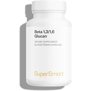 SUPERSMART Beta 1,3/1,6 Glucan – Immune System Support – Helps Boost Vitality – Supports Normal Cholesterol Levels – Vegan – SUPERSMART Beta 1,3/1,6 Glucan – Immune System Support – Helps Boost Vitality – Supports Normal Cholesterol Levels – Vegan –
