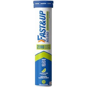 FAST&UP Reload Zero Electrolyte Tablets Zero Sugar & Calories Lemon & Lime Flavour 25 Effervescent Tablets with Vitamin C & B12 Instant Hydration & Energy FAST&UP Reload Zero Electrolyte Tablets Zero Sugar & Calories Lemon & Lime Flavour 25 Effervescent Tablets with Vitamin C & B12 Instant Hydration & Energy
