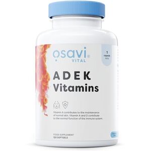 Osavi ADEK Vitamins - 120 softgels - Vitamins Osavi ADEK Vitamins - 120 softgels - Vitamins