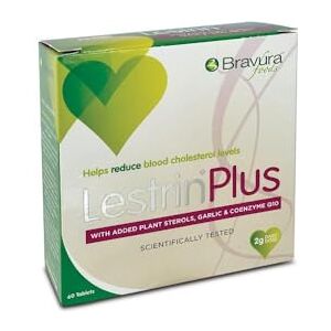 Lestrin Plus (60 tablets), Food Supplement Containing Plant Sterols, Garlic Extract & CoQ10, Reduce Blood Pressure, Lower Cholesterol & Support Heart Health Lestrin Plus (60 tablets), Food Supplement Containing Plant Sterols, Garlic Extract & CoQ10, Reduce Blood Pressure, Lower Cholesterol & Support Heart Health