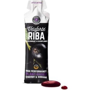 Veloforte Riba Natural Energy Gels 12 Pack Blackcurrant, 22g Dual Source Carbs, Fast Release Energy with Electrolytes, Vegan & Gluten Free, For Running, Marathons, Cycling and Triathlons Veloforte Riba Natural Energy Gels 12 Pack Blackcurrant, 22g Dual Source Carbs, Fast Release Energy with Electrolytes, Vegan & Gluten Free, For Running, Marathons, Cycling and Triathlons