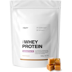 Vilgain Lactose Free Whey Protein 1000 g 75% Protein, Lactose Free, sweetened with stevia, Ultra-Filtered at Low temperatures (1000g, Salted Caramel) Vilgain Lactose Free Whey Protein 1000 g 75% Protein, Lactose Free, sweetened with stevia, Ultra-Filtered at Low temperatures (1000g, Salted Caramel)