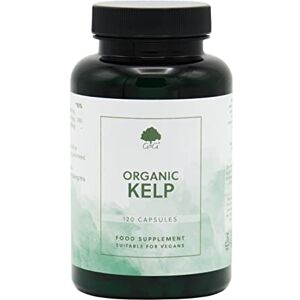 G&G Vitamins Organic Kelp Supplement 500mg Natural Source of Iodine 120 Vegan Capsules Non GMO, Made in The UK by G&G Vitamins Organic Kelp Supplement 500mg Natural Source of Iodine 120 Vegan Capsules Non GMO, Made in The UK by