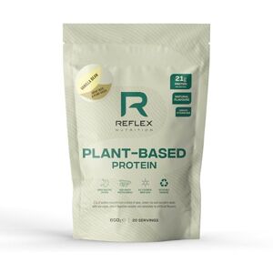Reflex Nutrition Plant Based Protein 21g Vegan Protein Powder (Pea Protein, Brown Rice Protein & Pumpkin Seeds) Digestive Enzymes & Vitamin B12 Natural Flavours (Vanilla Bean, 20 Servings) Reflex Nutrition Plant Based Protein 21g Vegan Protein Powder (Pea Protein, Brown Rice Protein & Pumpkin Seeds) Digestive Enzymes & Vitamin B12 Natural Flavours (Vanilla Bean, 20 Servings)