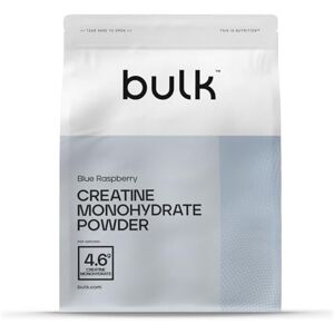 Bulk Creatine Monohydrate Powder, Blue Raspberry, 500 g, 100 Servings, Packaging May Vary Bulk Creatine Monohydrate Powder, Blue Raspberry, 500 g, 100 Servings, Packaging May Vary
