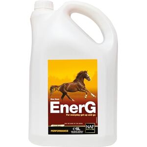 NAF EnerG 5L – Iron-Rich Liquid Supplement for Horses – Supports Red Blood Cell Production, Stamina & Recovery – With B Vitamins, Copper & Zinc NAF EnerG 5L – Iron-Rich Liquid Supplement for Horses – Supports Red Blood Cell Production, Stamina & Recovery – With B Vitamins, Copper & Zinc
