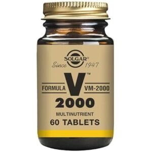 Solgar Formula VM-2000 Multivitamin Rich in Antioxidants For when under Stress or Lack of Energy 60 Tablets Solgar Formula VM-2000 Multivitamin Rich in Antioxidants For when under Stress or Lack of Energy 60 Tablets