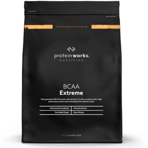 Protein Works BCAA Extreme Powder 6000mg BCAAs Per Serving 4:1:2 Ratio Branched Chain Amino Acid Supplement Promote Muscle Synthesis 27 Servings Orange Burst Protein Works BCAA Extreme Powder 6000mg BCAAs Per Serving 4:1:2 Ratio Branched Chain Amino Acid Supplement Promote Muscle Synthesis 27 Servings Orange Burst