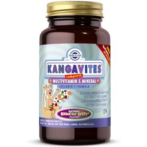Solgar Kangavites Bouncing Berry Complete Multivitamin and Mineral Formula Chewable Tablets Pack of 120 28 Active Ingredients Supports a Healthy Lifestyle Vegan and Gluten Free Solgar Kangavites Bouncing Berry Complete Multivitamin and Mineral Formula Chewable Tablets Pack of 120 28 Active Ingredients Supports a Healthy Lifestyle Vegan and Gluten Free