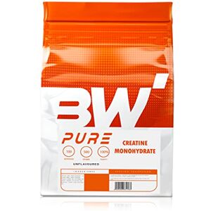 Bodybuilding Warehouse Pure Creatine Monohydrate Powder Unflavoured 500g for Strength, Performance & Recovery Bodybuilding Warehouse Pure Creatine Monohydrate Powder Unflavoured 500g for Strength, Performance & Recovery