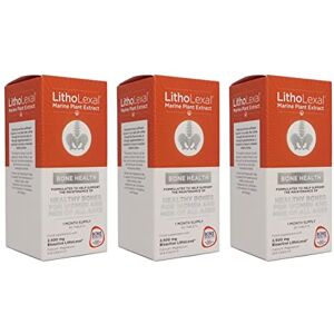 LithoLexal Bone Health 180 Tablets (3 Month Supply) Food Supplement, containing Plant-Based Calcium, Magnesium and Vitamin d LithoLexal Bone Health 180 Tablets (3 Month Supply) Food Supplement, containing Plant-Based Calcium, Magnesium and Vitamin d