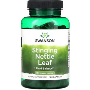 Swansons Swanson Stinging Nettle Leaf, 400mg Prostate and Respiratory Health 120 Capsules Swansons Swanson Stinging Nettle Leaf, 400mg Prostate and Respiratory Health 120 Capsules