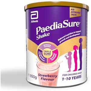 PediaSure PaediaSure Shake – Strawberry Flavour – 850g – Balanced Nutritional Supplement Drink – Multivitamin for Kids – With Protein, Carbohydrates & Minerals – Supports Growth & Development – Vegetarian PediaSure PaediaSure Shake – Strawberry Flavour – 850g – Balanced Nutritional Supplement Drink – Multivitamin for Kids – With Protein, Carbohydrates & Minerals – Supports Growth & Development – Vegetarian