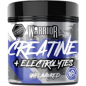 Warrior Creatine Monohydrate Plus Electrolytes Powder 360g Hydration and Performance Drink Nutrition Shake to Promote Muscle Growth (Not Tablets, Sachet, Gummies) 80 Servings (Unflavoured) Warrior Creatine Monohydrate Plus Electrolytes Powder 360g Hydration and Performance Drink Nutrition Shake to Promote Muscle Growth (Not Tablets, Sachet, Gummies) 80 Servings (Unflavoured)