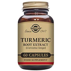 Solgar Turmeric Root Extract Vegetable Capsules Pack of 60 Antioxidant Benefits Vegan and Gluten Free Solgar Turmeric Root Extract Vegetable Capsules Pack of 60 Antioxidant Benefits Vegan and Gluten Free