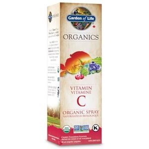 Garden of Life mykind Organics Vitamin C Organic Spray Cherry-Tangerine, 58 ml, (Pack of 1) Garden of Life mykind Organics Vitamin C Organic Spray Cherry-Tangerine, 58 ml, (Pack of 1)