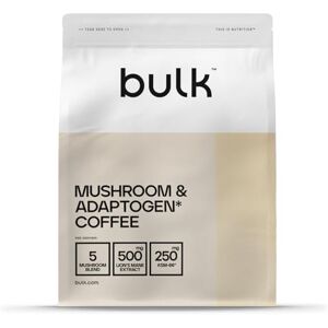 Bulk Mushroom Coffee, Lion's Mane, Ashwagandha, Vitamin D, Black, 100 g Bulk Mushroom Coffee, Lion's Mane, Ashwagandha, Vitamin D, Black, 100 g