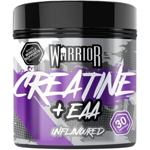 Warrior Creatine Monohydrate Plus EAA – 30 Servings Muscle Recovery & Support Formula with Performance Supplement Essential Amino Acid Powder Pre and Post Workout 270g Unflavoured Warrior Creatine Monohydrate Plus EAA – 30 Servings Muscle Recovery & Support Formula with Performance Supplement Essential Amino Acid Powder Pre and Post Workout 270g Unflavoured