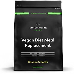 Protein Works Vegan Diet Meal Replacement Shake Nutritionally Complete 250 Calorie Meal Vegan Meal Shake Plant Based Meal 14 Servings Banana Smooth 1kg Protein Works Vegan Diet Meal Replacement Shake Nutritionally Complete 250 Calorie Meal Vegan Meal Shake Plant Based Meal 14 Servings Banana Smooth 1kg