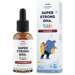 Osavi Super Strong DHA Kids, 640mg DHA (Lemon) - 50 ml.