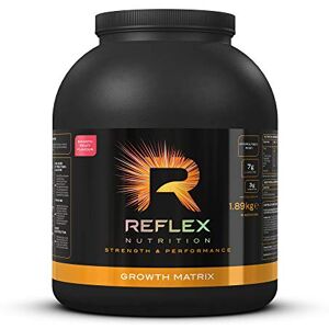 Reflex Nutrition Growth Matrix Post Workout Protein Powder Recovery Protein Powder 38g Protein per serving with BCAA's & Creapure Creatine (Smooth Fruit) (1.89kg) Reflex Nutrition Growth Matrix Post Workout Protein Powder Recovery Protein Powder 38g Protein per serving with BCAA's & Creapure Creatine (Smooth Fruit) (1.89kg)