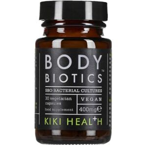 KIKI Healthy Kiki Health Body Biotics Capsules Probiotic Support, 400mg 30 Vegan Capsules KIKI Healthy Kiki Health Body Biotics Capsules Probiotic Support, 400mg 30 Vegan Capsules