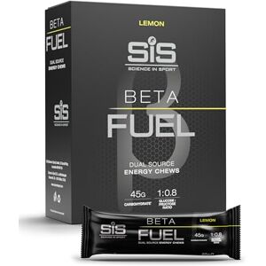 Science in Sport Beta Fuel Dual Source Energy Chews, Energy Bars, Lemon Flavour, 45g of Carbs, 60g Bar (6 Pack) Science in Sport Beta Fuel Dual Source Energy Chews, Energy Bars, Lemon Flavour, 45g of Carbs, 60g Bar (6 Pack)